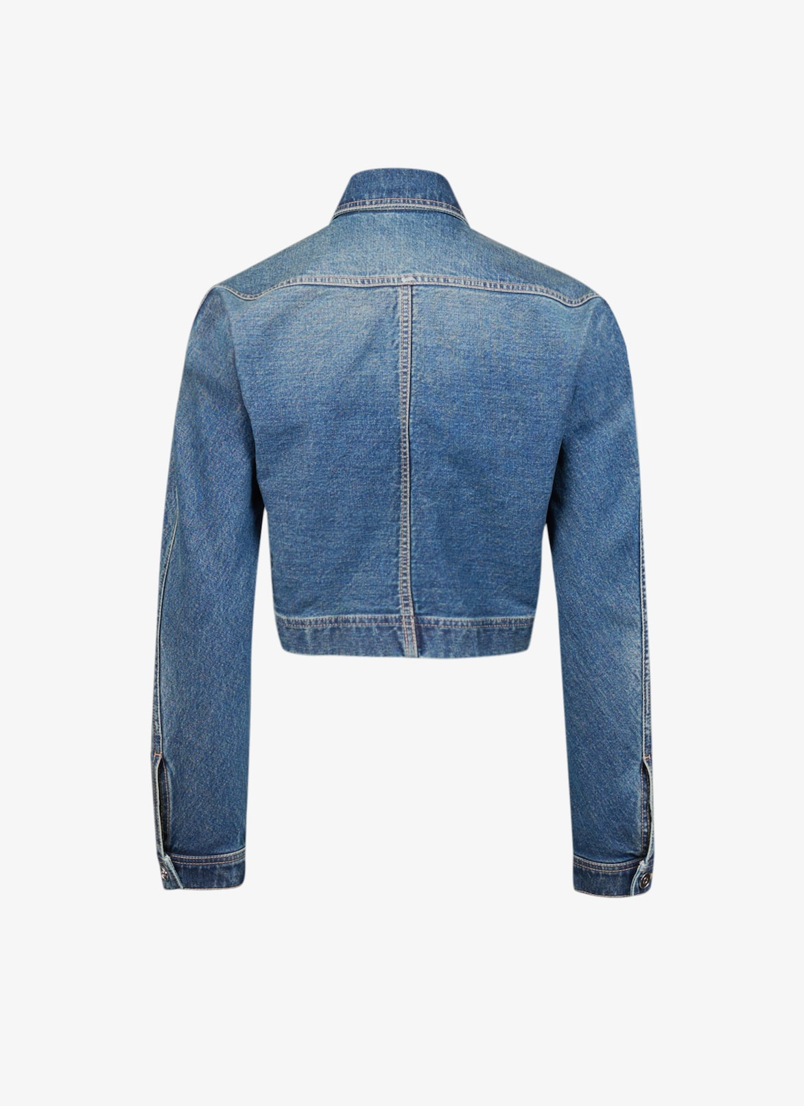 Denim cardi-jacket ALAÏA BLUE DENIM CARDI-JACKET